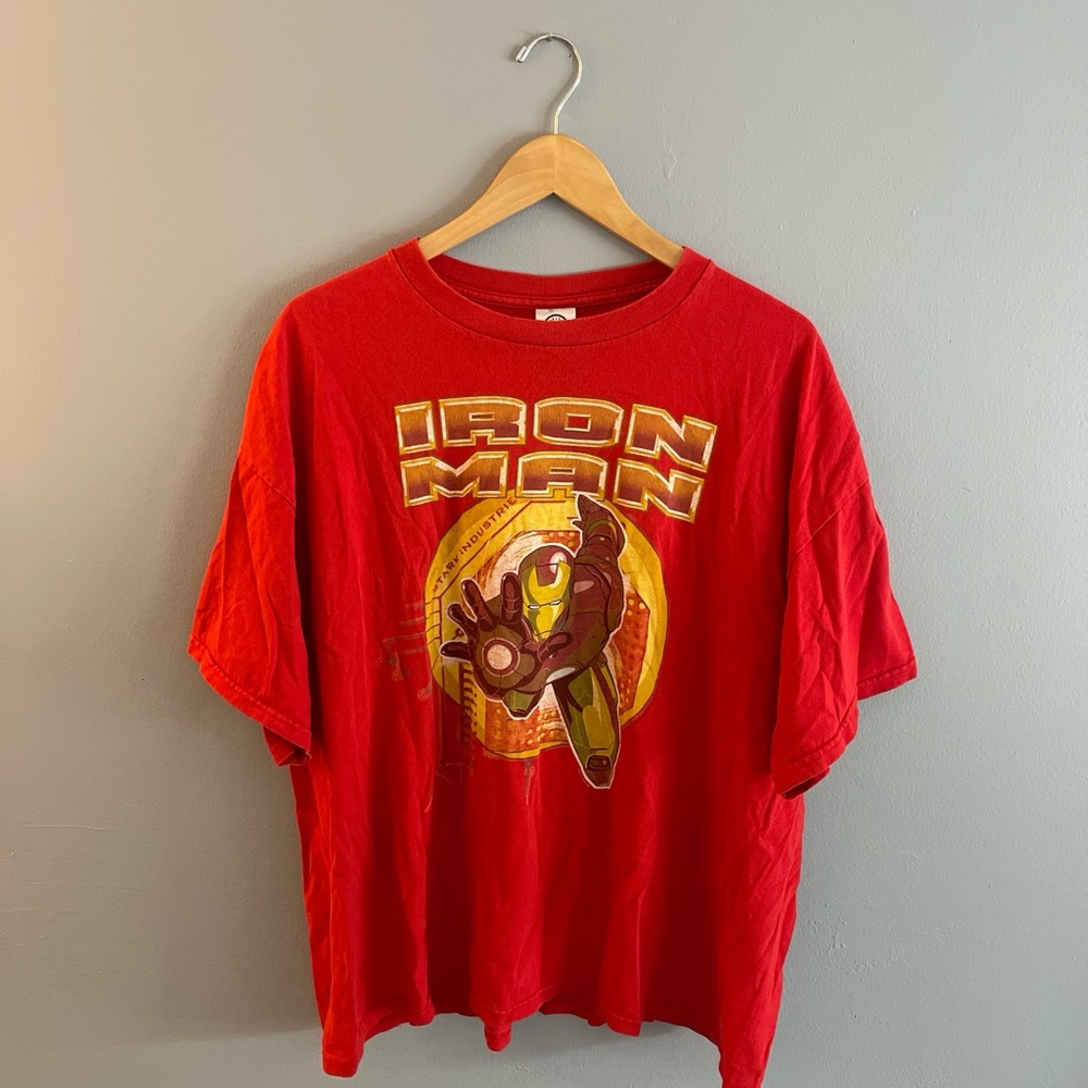 Vintage Iron Man T shirt. Early 2000s. Oversized. 2XL.